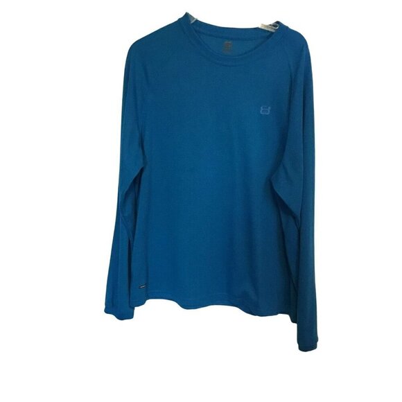 Layer 8 Men's Long Sleeve Pullover Crew Neck Moisture Wick Tee Size XL 46-48 - Picture 1 of 9